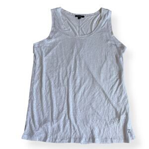 Zobha Women's White Essential Tank XL